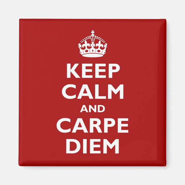 Carpe Diem! Magnet (Framsidan)