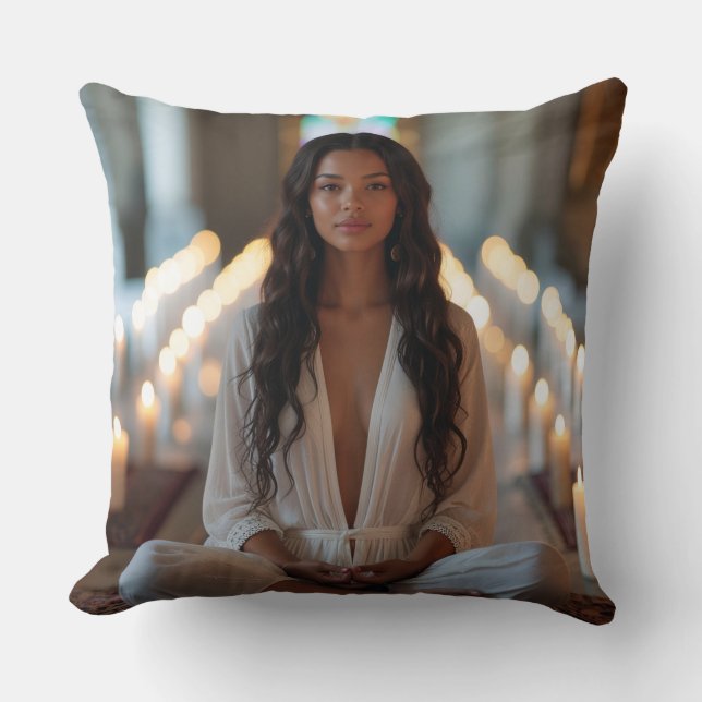 CARPE DIEM - Meditation - Yoga Kudde (Framsida)