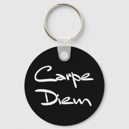 CARPE DIEM Modern Coola Text Nyckelring