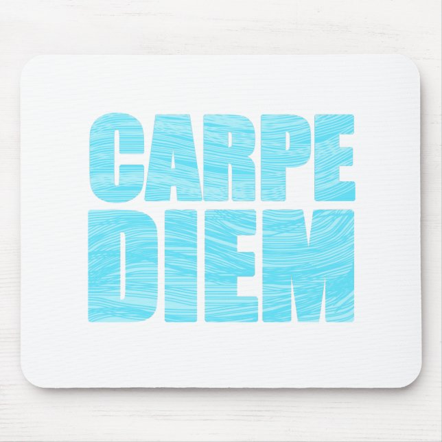 Carpe Diem Mouse Pad Musmatta (Framsidan)