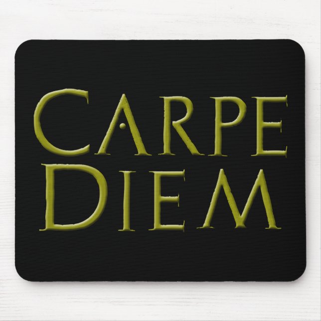Carpe Diem Mousepad Musmatta (Framsidan)