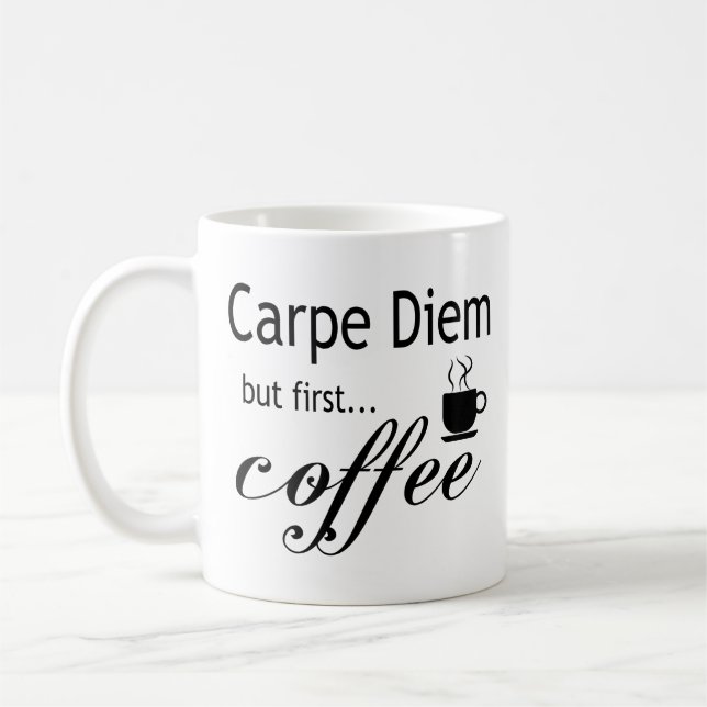 Carpe Diem mugg (Vänster)