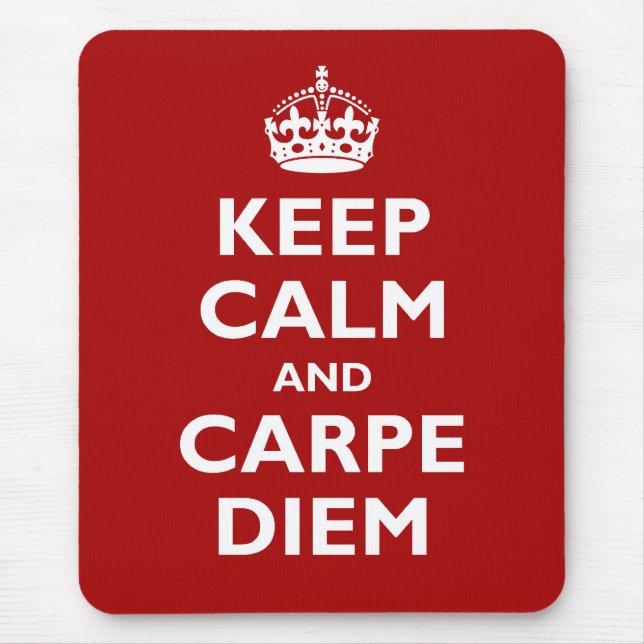 Carpe Diem! Musmatta (Framsidan)