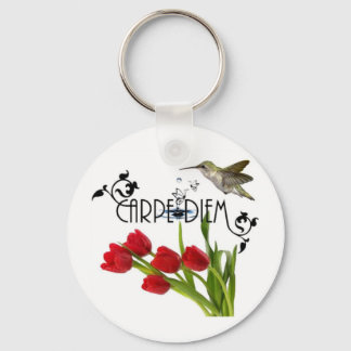carpe diem nyckelring