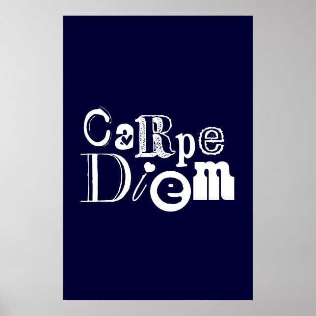 Carpe Diem Poster (Framsidan)