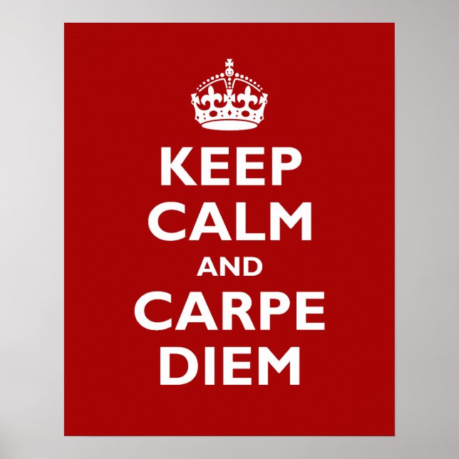 Carpe Diem! Poster (Framsidan)