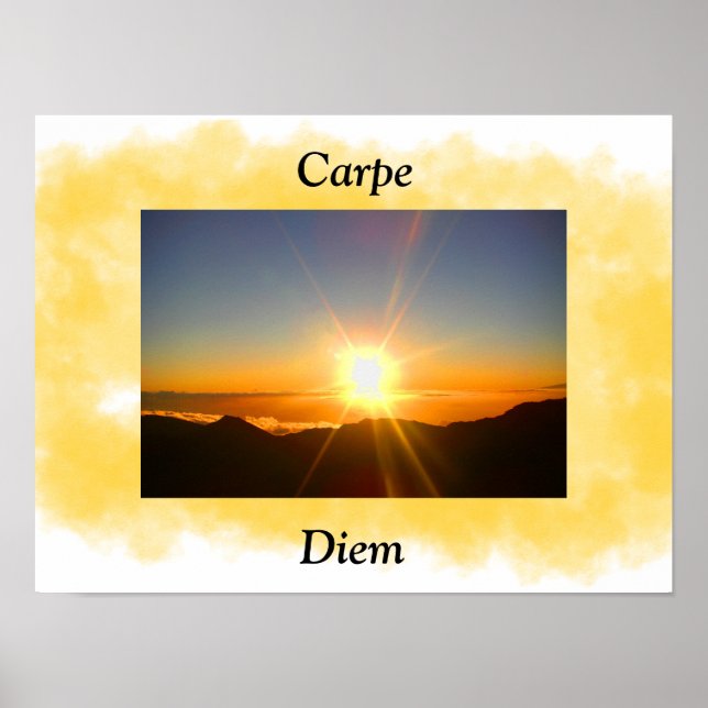 Carpe Diem - poster (Framsidan)