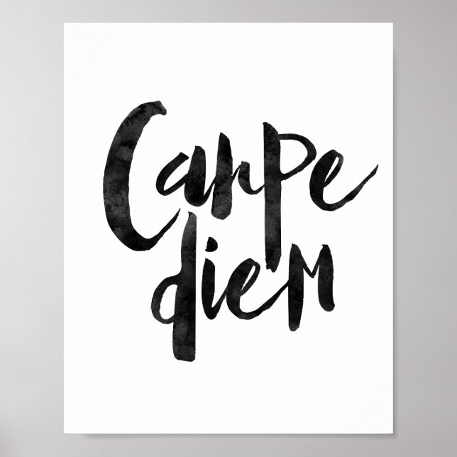 Carpe Diem Poster (Framsidan)