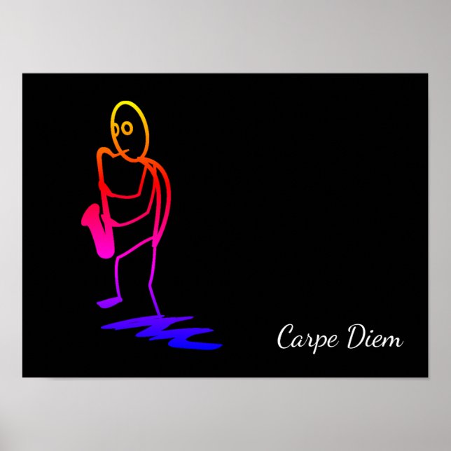 Carpe Diem Poster (Framsidan)