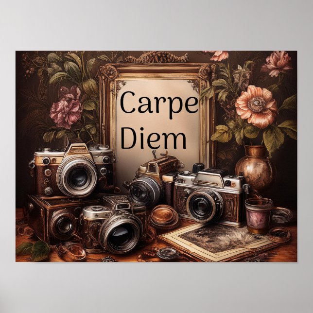 "Carpe Diem Poster (Framsidan)