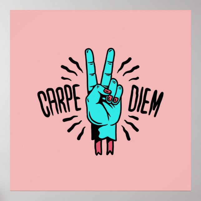 Carpe Diem Poster (Framsidan)