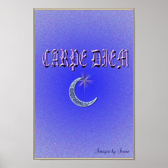 Carpe Diem Poster (Framsidan)