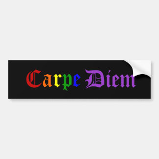 Carpe Diem - pride Bildekal