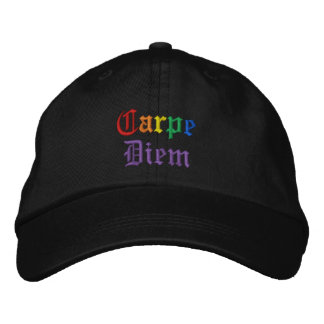 Carpe Diem - Pride Broderad Keps