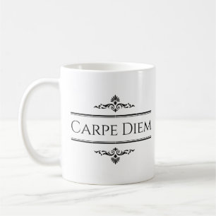 Carpe Diem Seize Day Kaffemugg