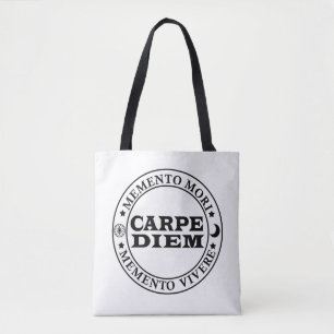 Carpe diem Seize day Mmenro mori Tygkasse