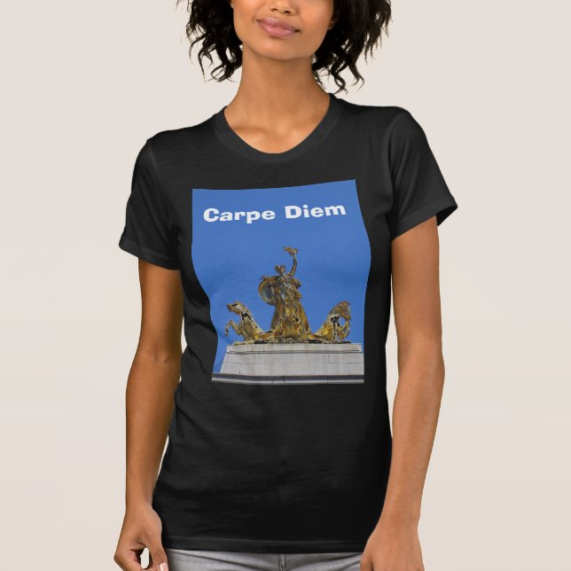 Carpe Diem skjorta Tee (Framsida)