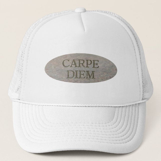 Carpe Diem Stone truckerkeps (Framsida)