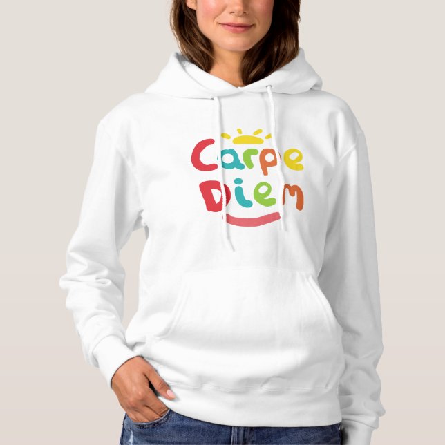 Carpe Diem T Shirt (Framsida)
