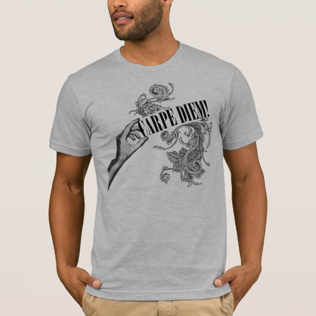 Carpe Diem! T Shirt (Framsida)