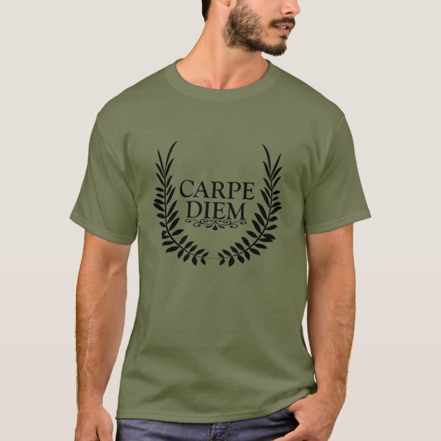 Carpe diem t shirt (Framsida)