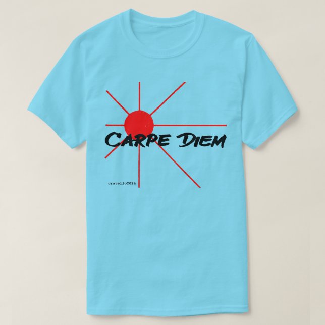 Carpe Diem T Shirt (Design framsida)