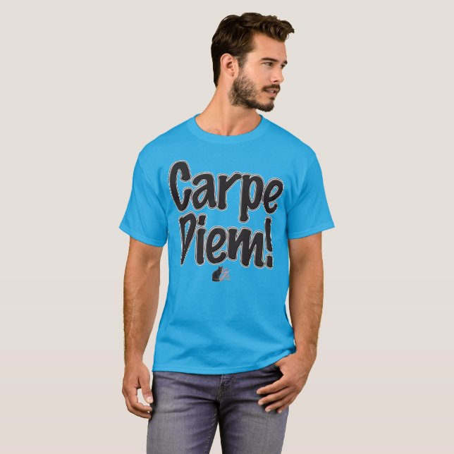 Carpe Diem T-Shirt (Hel framsida)