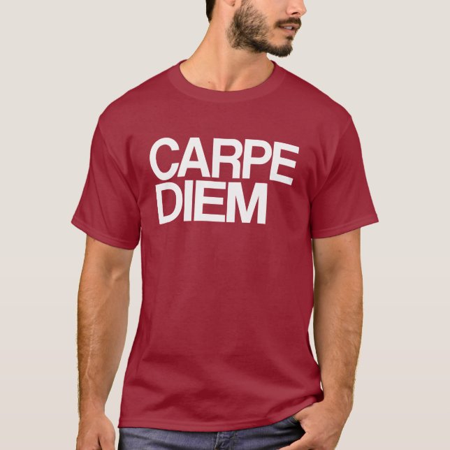 Carpe Diem T-shirt (Framsida)