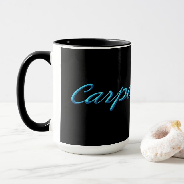 carpe diem - ta vara i nuet mugg (Med munk)