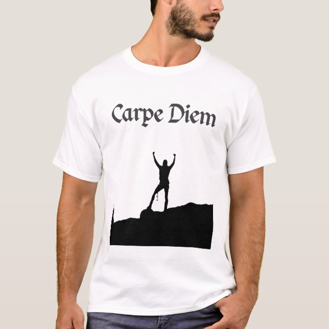 Carpe Diem toppmöte Tee Shirt (Framsida)