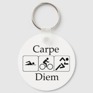 Carpe Diem Triathilon Nyckelring