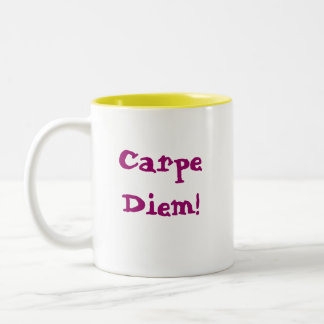 Carpe Diem! Två-Tonad Mugg