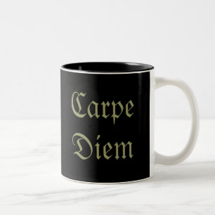 Carpe Diem Två-Tonad Mugg