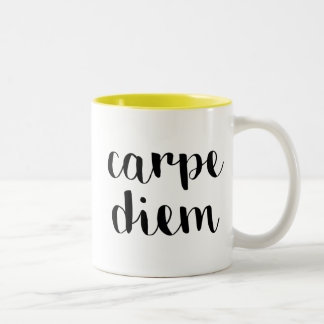 Carpe Diem Två-Tonad Mugg