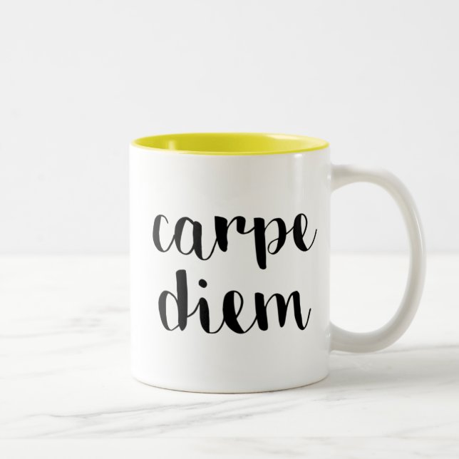 Carpe Diem Två-Tonad Mugg (Höger)