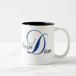 Carpe Diem Två-Tonad Mugg