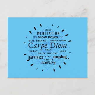 Carpe Diem Vykort