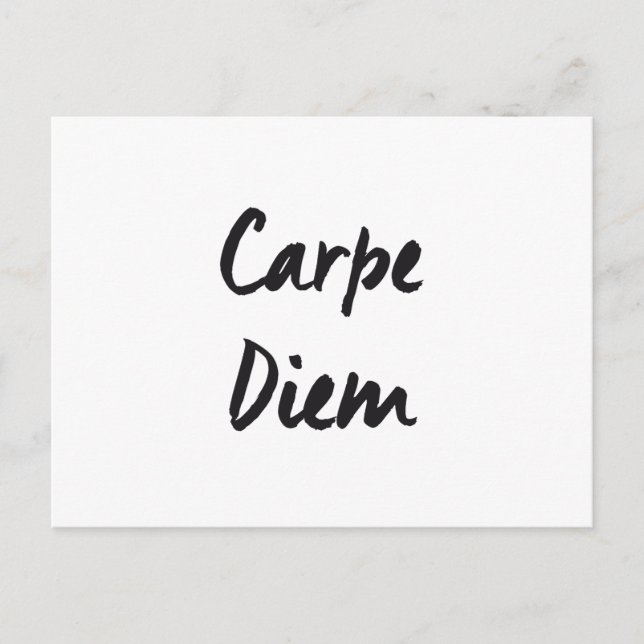 Carpe diem vykort (Framsida)