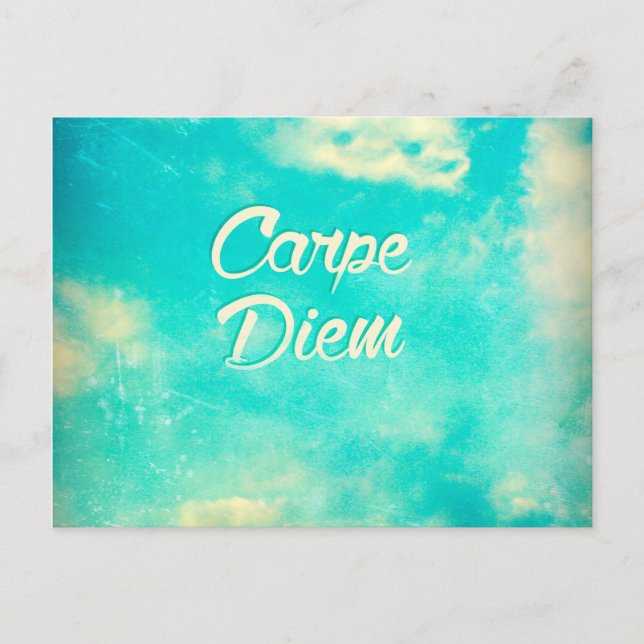 Carpe Diem Vykort (Framsida)