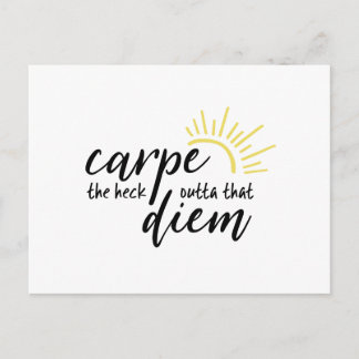 Carpe Diem Vykort