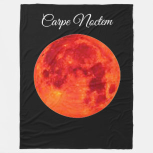 Carpe Noctem Stor Flanellfilt Fleecefilt