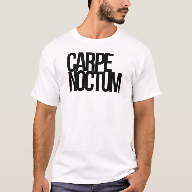 Carpe Noctum Tee Shirt (Framsida)