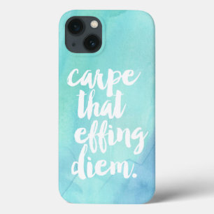 Carpe som Aqua för Effing Diem mobil fodral