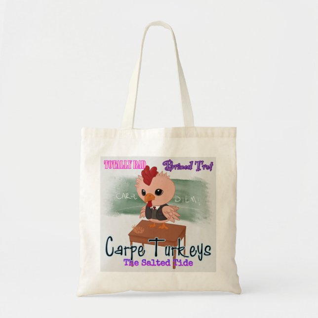 Carpe Trotters 2024 Totebag Tygkasse (Framsidan)
