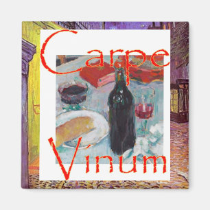 Carpe Vinum Vino Vin Vin Rött Vitt Magnet