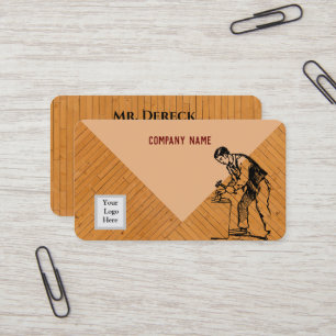 Carpenter Affärskort Visitkort
