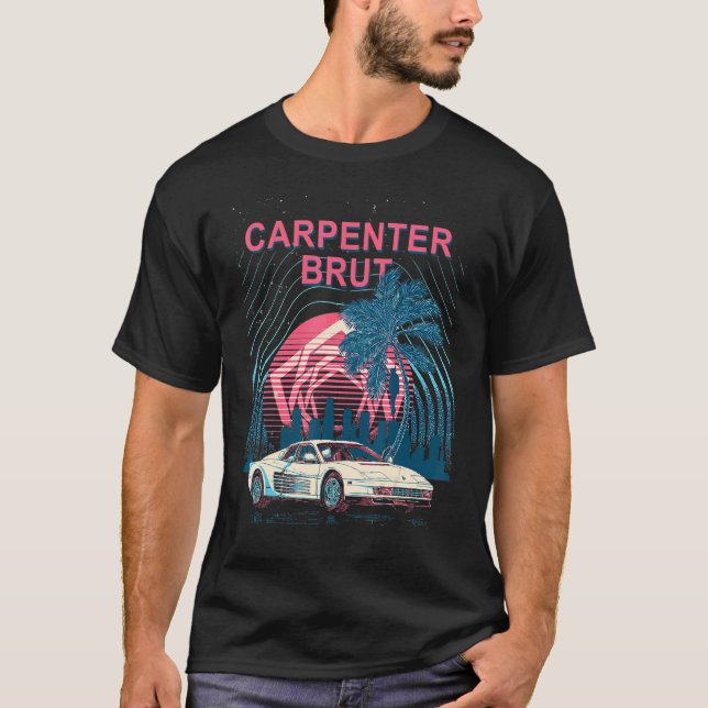 Carpenter Brut T Shirt (Framsida)