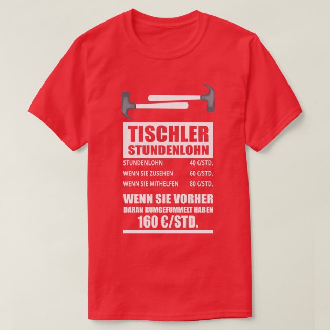 Carpenter Carpenters Essential TShirt T Shirt (Design framsida)