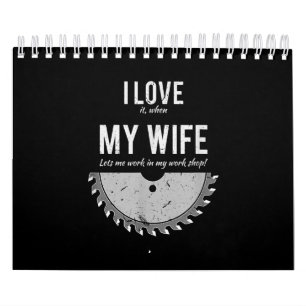 Carpenter Funny Wood Working Gift jul Kalender