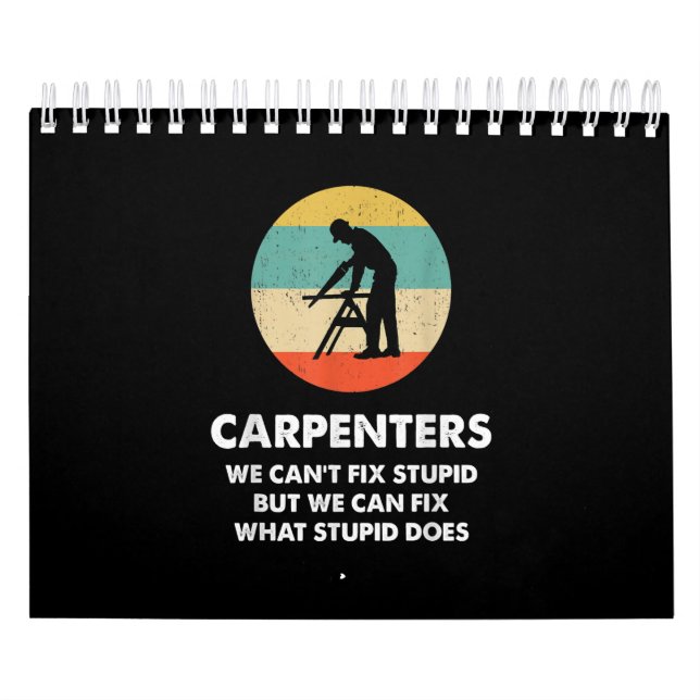 Carpenter Funy Carpenter Kalender (Omslag)